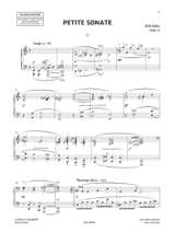 Petite Sonate - SATIE - Partition - Piano